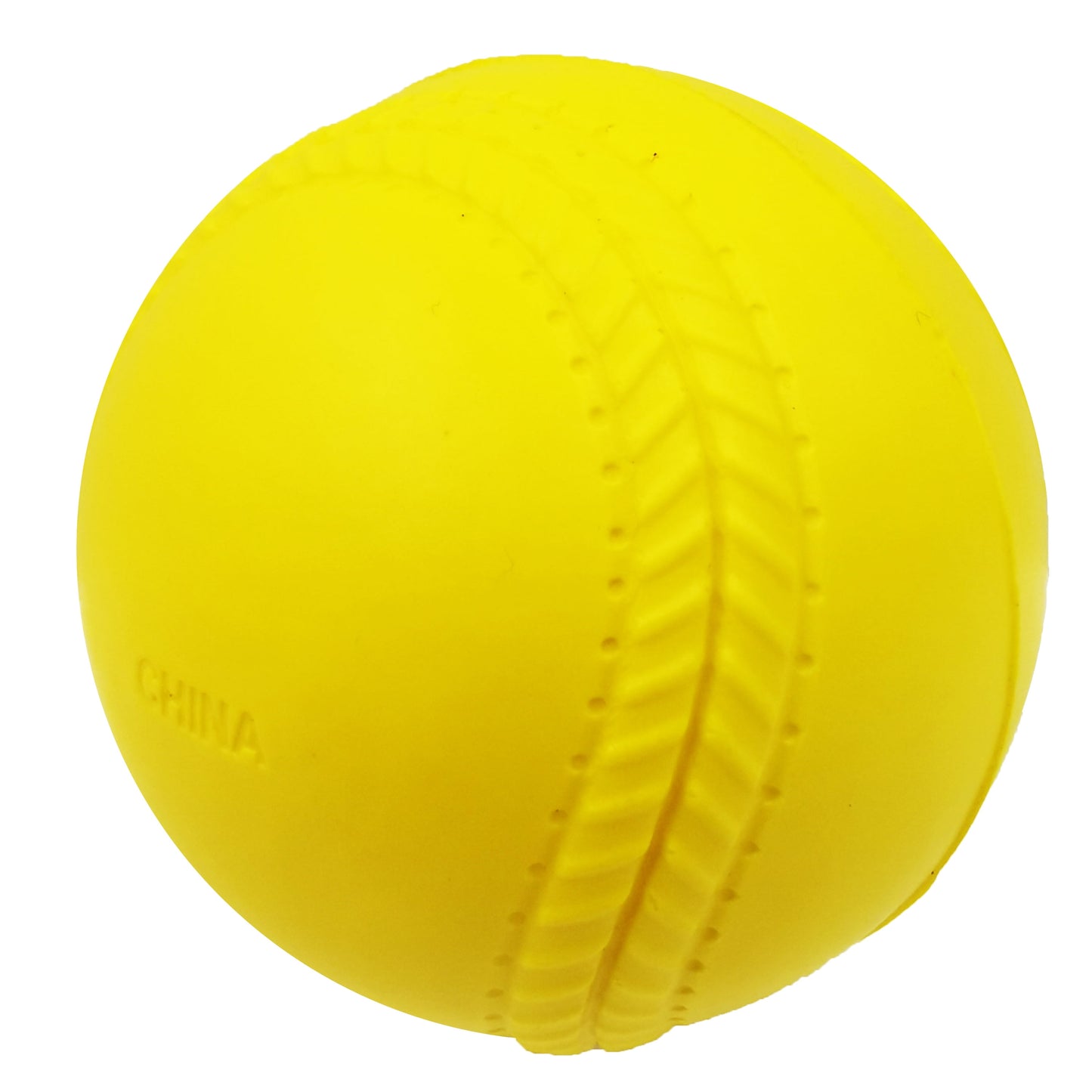 9 In. Practice Foam Baseballs with Carrying Bag, Yellow, 6 Pack, 1.5 Oz