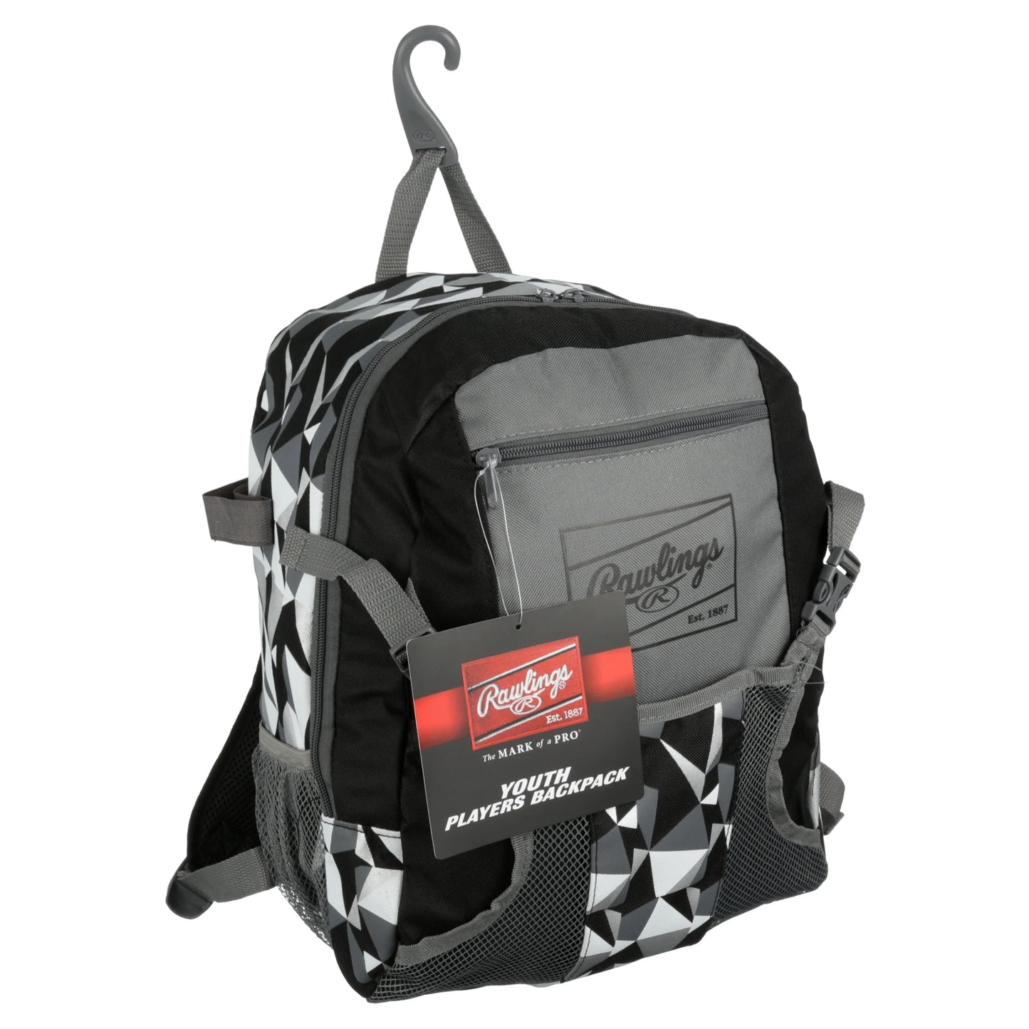 | Youth Players T-Ball Backpack Equipment Bag | Black