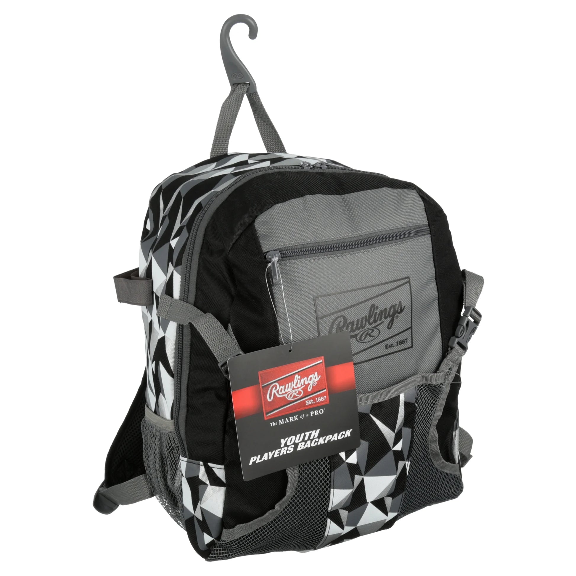 | Youth Players T-Ball Backpack Equipment Bag | Black