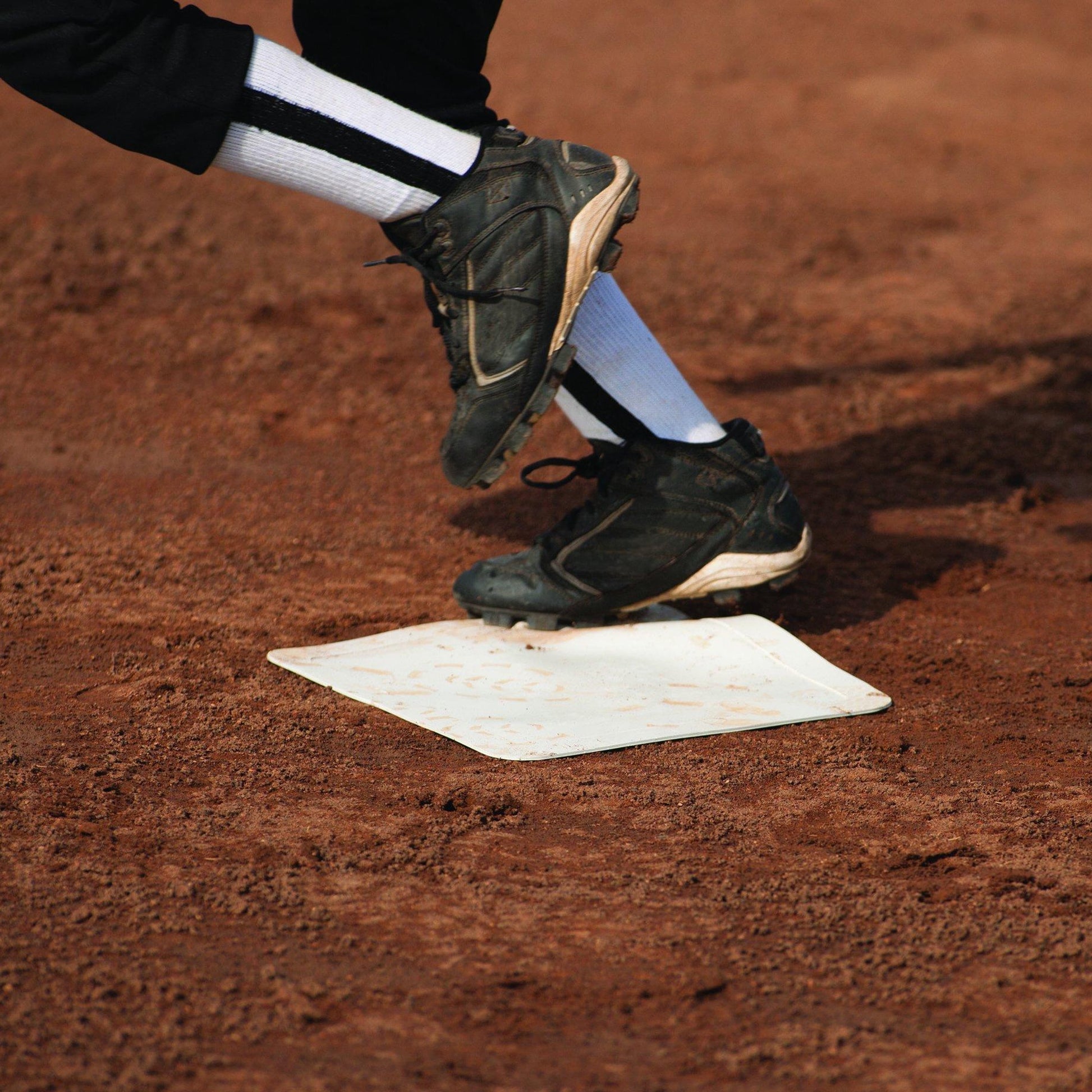 Throw down Baseball Base Set, White Rubber, 3 Lb