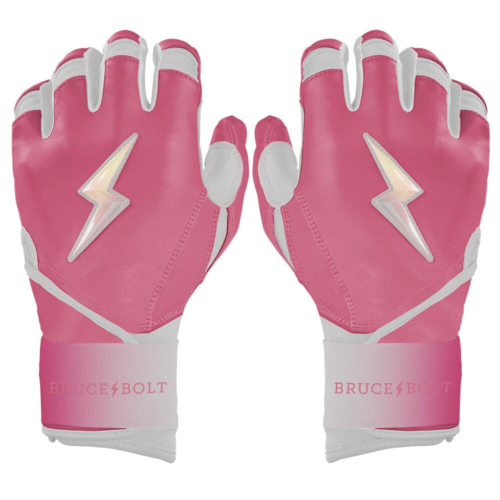 Bear Series Long Cuff Batting Gloves - Dusty Pink