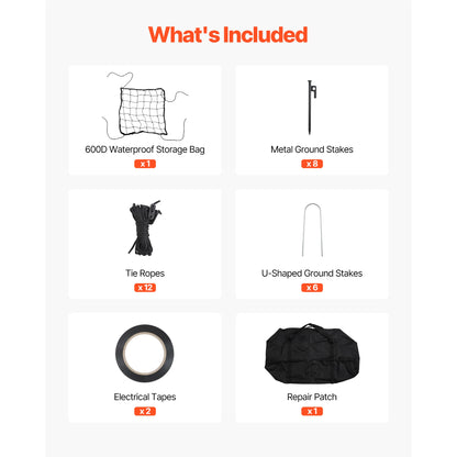 Baseball Batting Cage, 19.9 X 12.0 X 8.2 FT Freestanding Portable Batting Cage, Hitting Cages with 30-Ply Knotted HDPE & Pitching Machine Opening, Battings Cages Netting for Indoor Outdoor